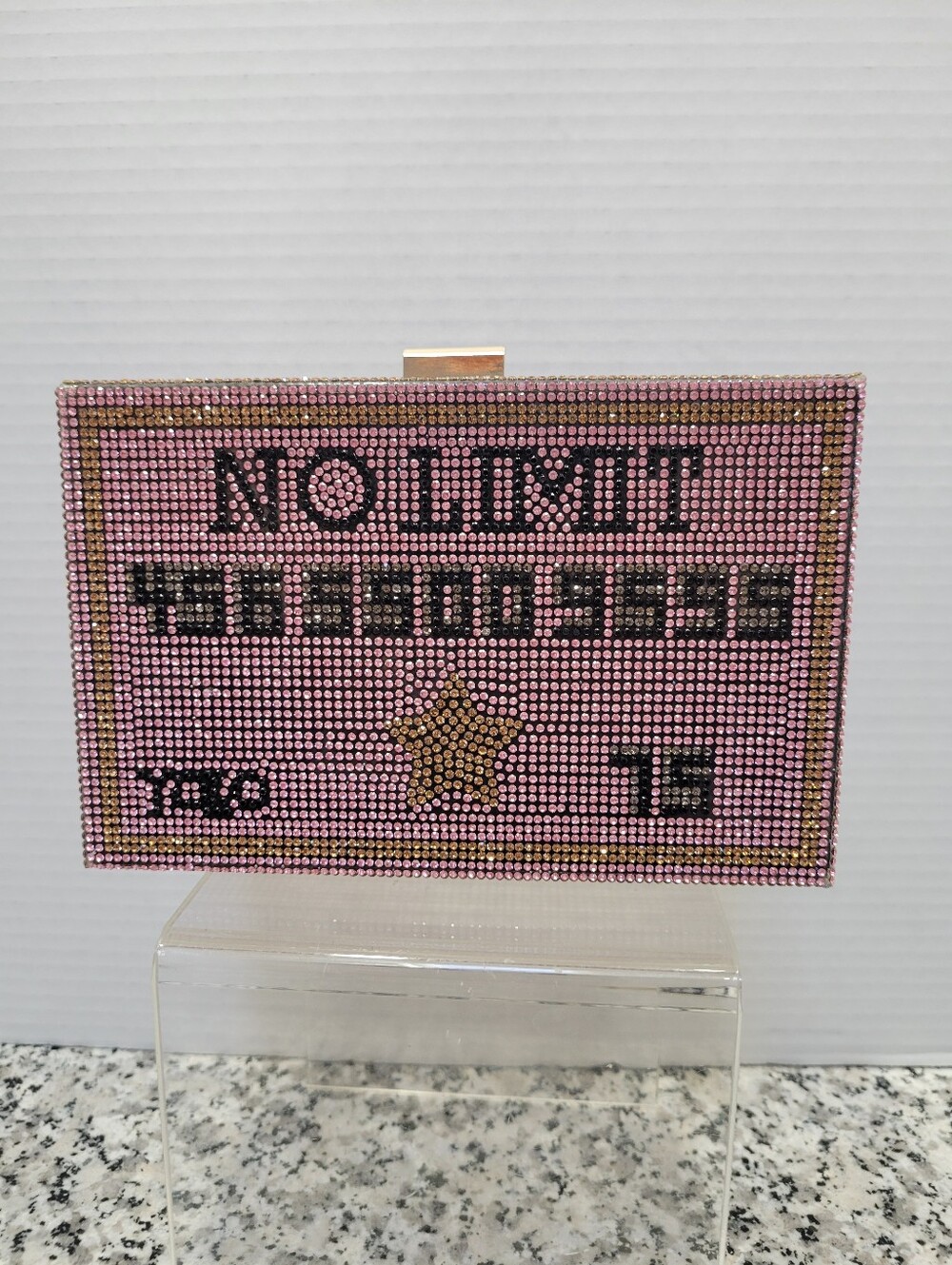 Sparkly Crossbody Clutch Purse "Credit Card"